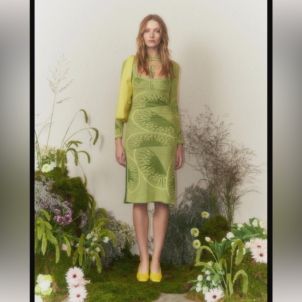 House of Sunny - Falling Kiwis Hockney 🥝 Size 2 NWT